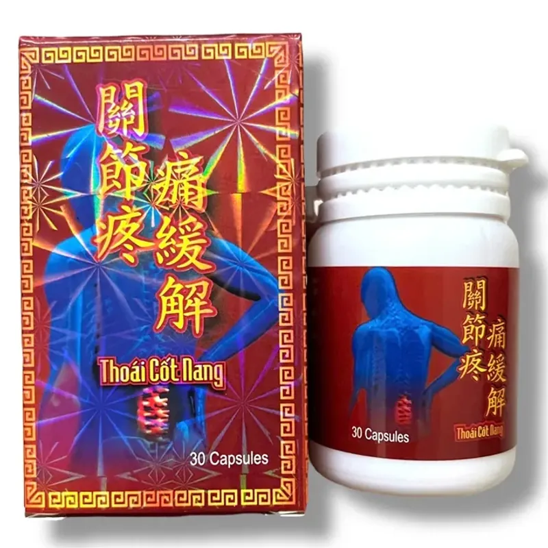 Viên uống Thoái cốt nang hỗ trợ đau lưng, thấp khớp, tê liệt, đau khớp, tê nhức chân tay 800882