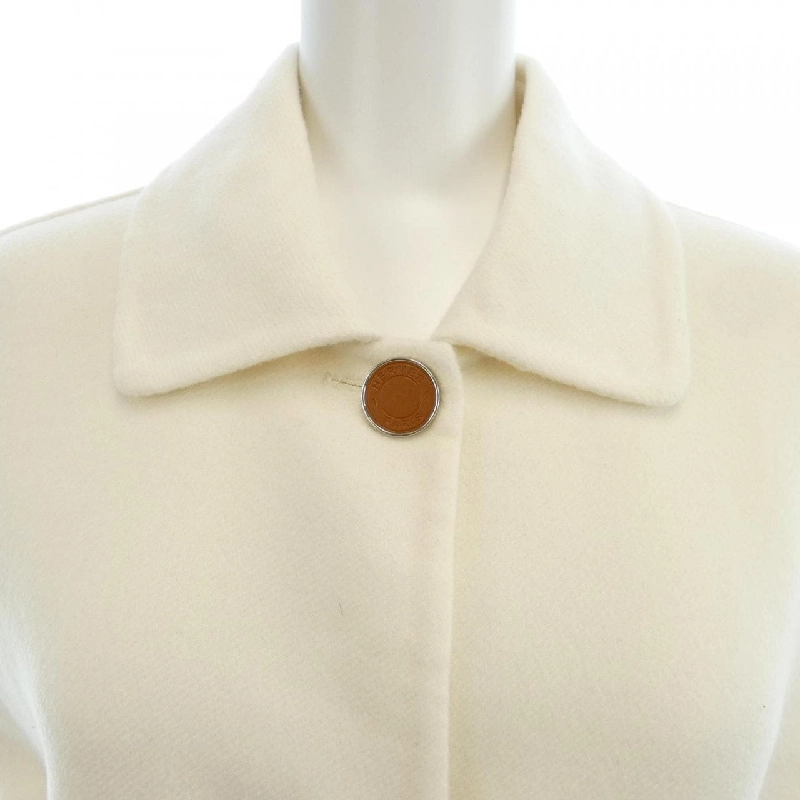 Áo vest dài da cừu Hermès HERMES Crude Cell 0101DA 631450