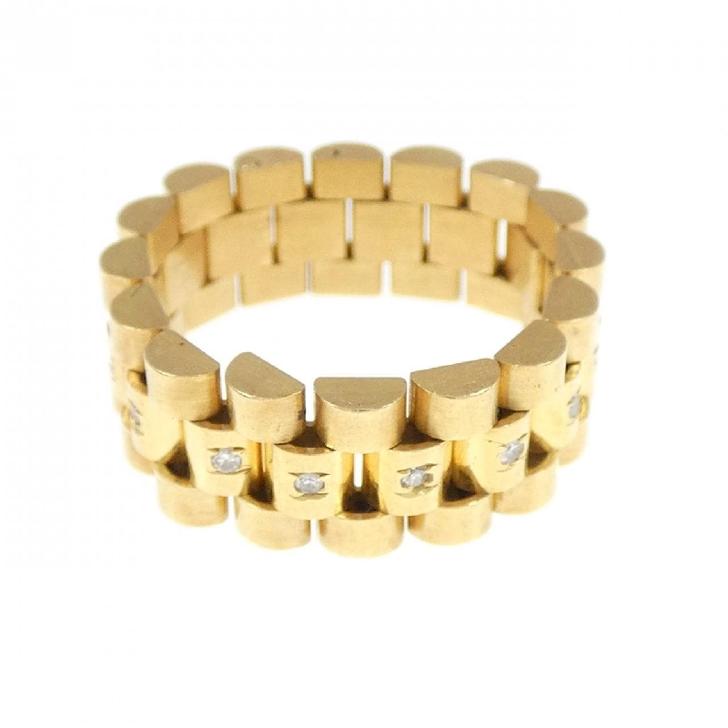 Nhẫn kim cương K18YG 667353