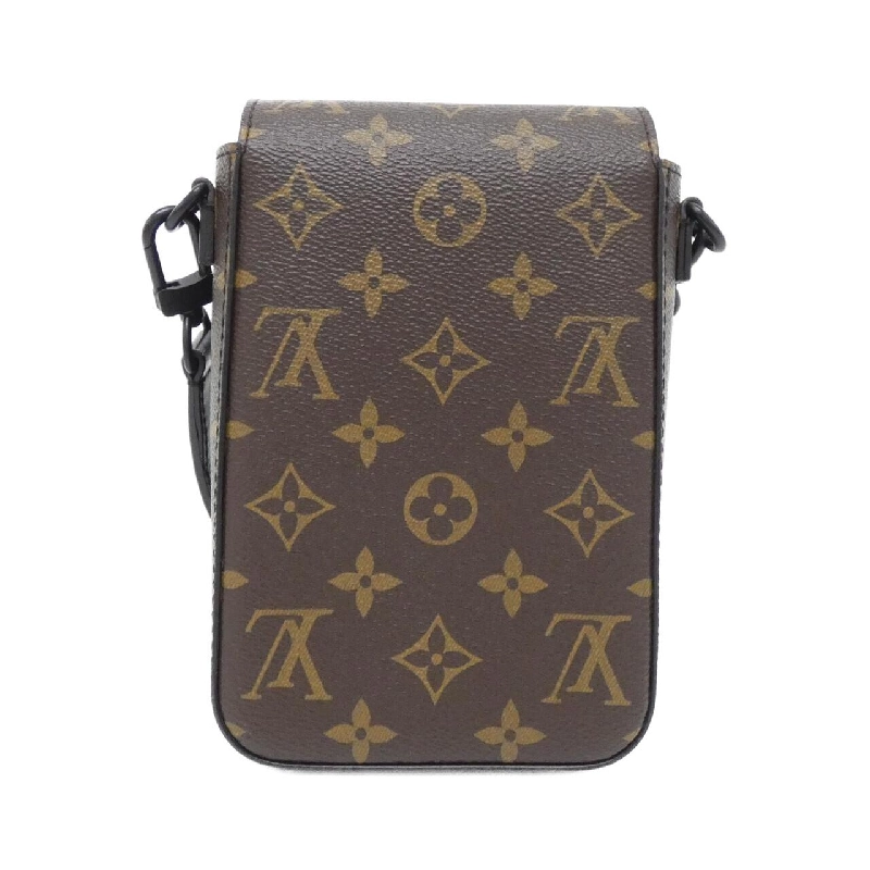 Túi đeo vai Louis Vuitton Monogram Macassar S-Lock Vertical Wearable Wallet M81522 612199