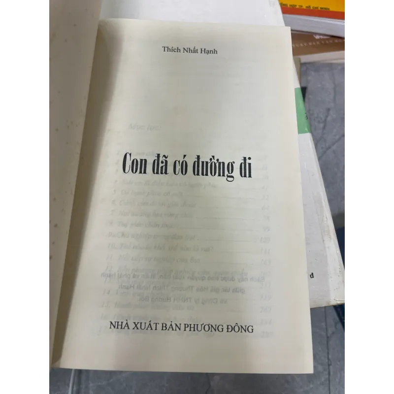 CON ĐÃ CÓ ĐƯỜNG ĐI - THÍCH NHẤT HẠNH  1024862