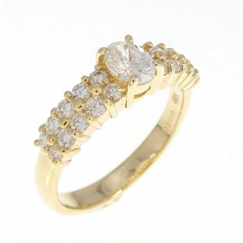 Nhẫn kim cương K18YG 0.40CT 672141