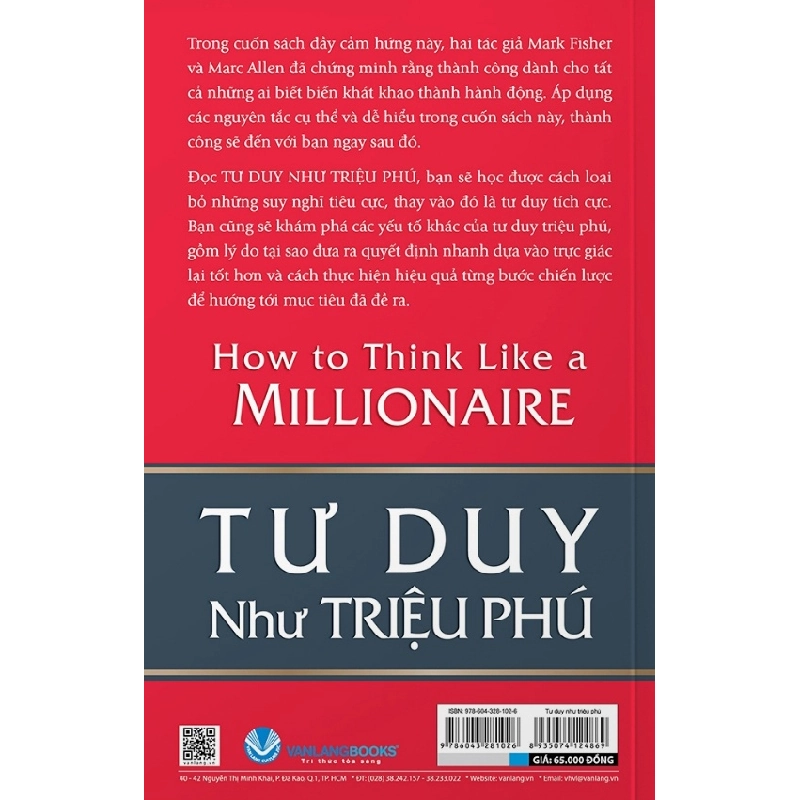 Tư Duy Như Triệu Phú - Mark Fisher, Marc Allen 287377