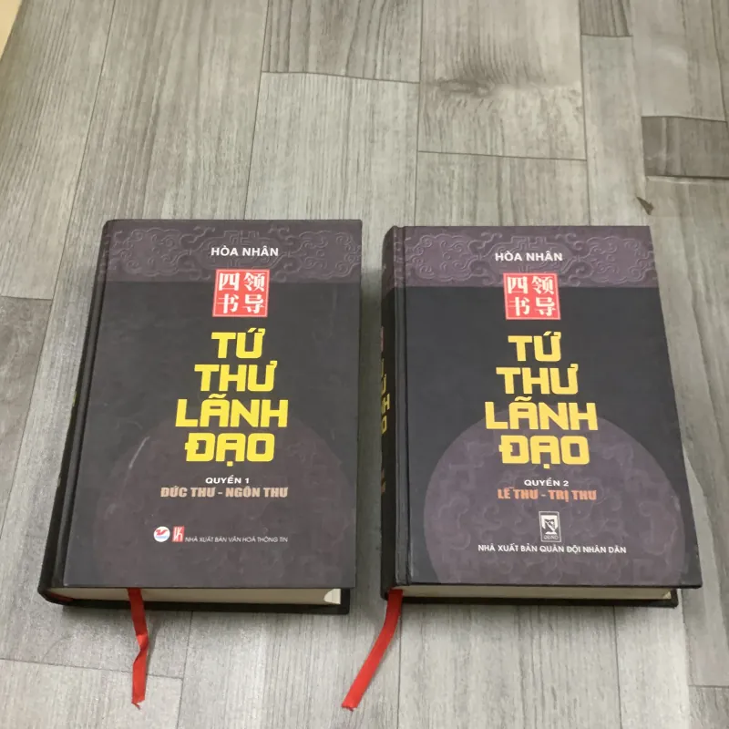 Tứ thư lãnh đạo - hoà nhân. Bộ 2 quyển. 5b4 1009510