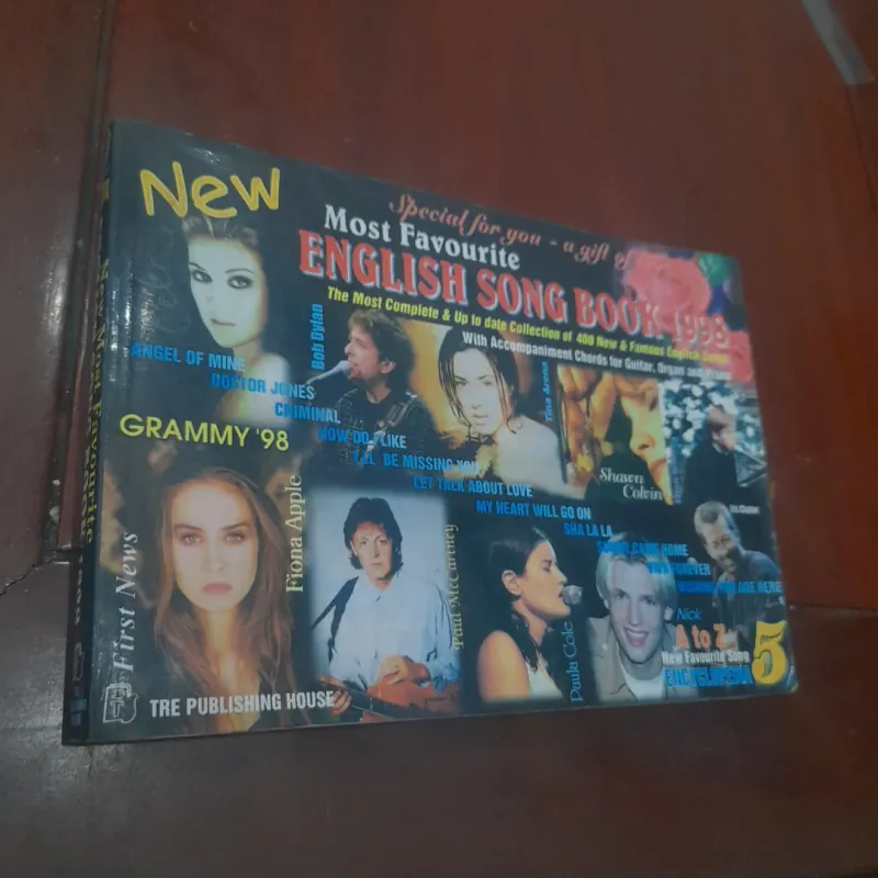 Most Favourite ENGLISH SONG BOOK 1998 745623