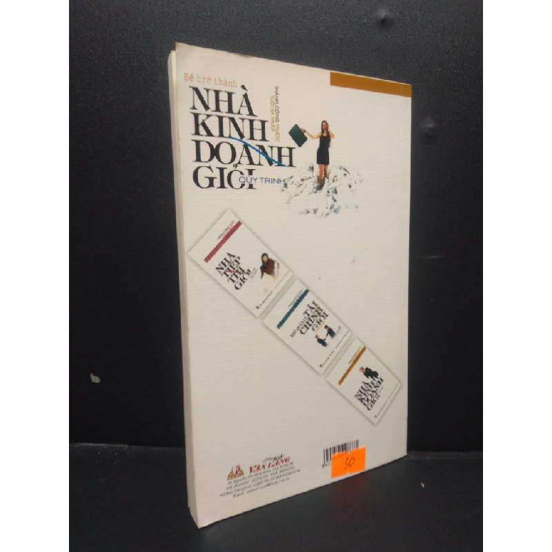 Thành công trước tuổi 30 để trở thành nhà kinh doanh giỏi Quy Trinh 2004 mới 90% HCM0106 kinh doanh 154119