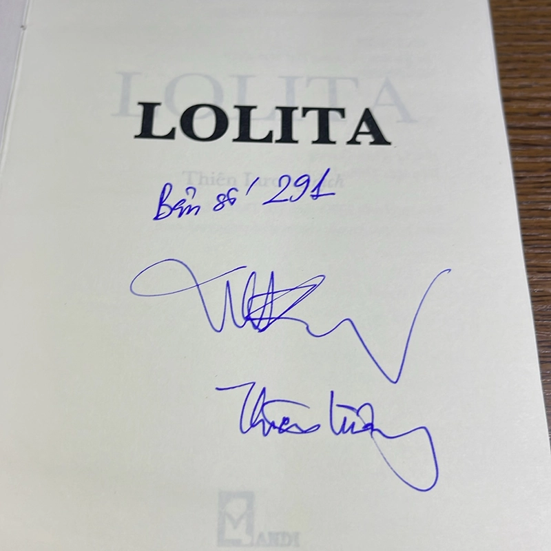 Lolita Nabokov dịch Thiên Lương 501641