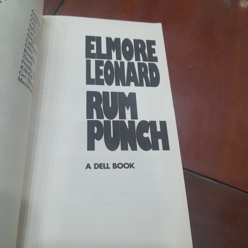Elmore Leonard - RUM PUNCH 455192