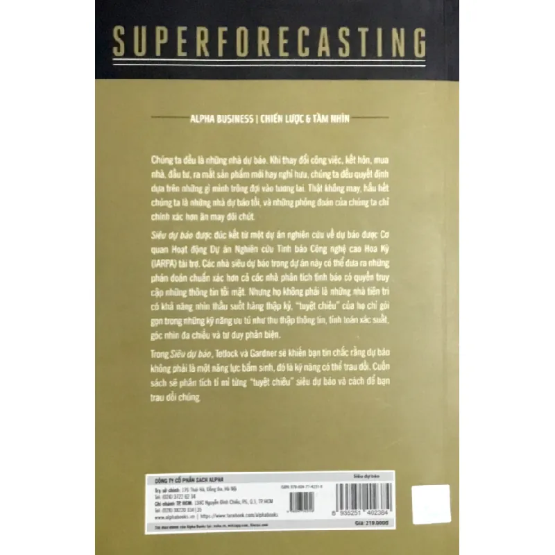 Siêu Dự Báo - Philip E. Tetlock, Dan Gardner 690905