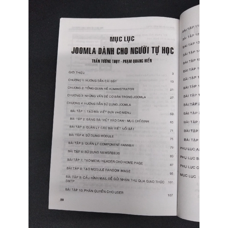 Joomla Dành cho Người tự học mới 90% HCM2606 Trần Tường Thụy GIÁO TRÌNH, CHUYÊN MÔN 915867