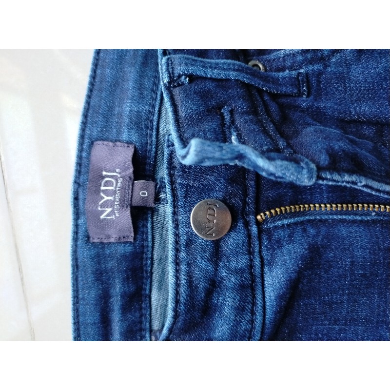 Quần jeans nữ NYDJ authentic mua từ Mỹ, size 0, trên 50kg, new 19162