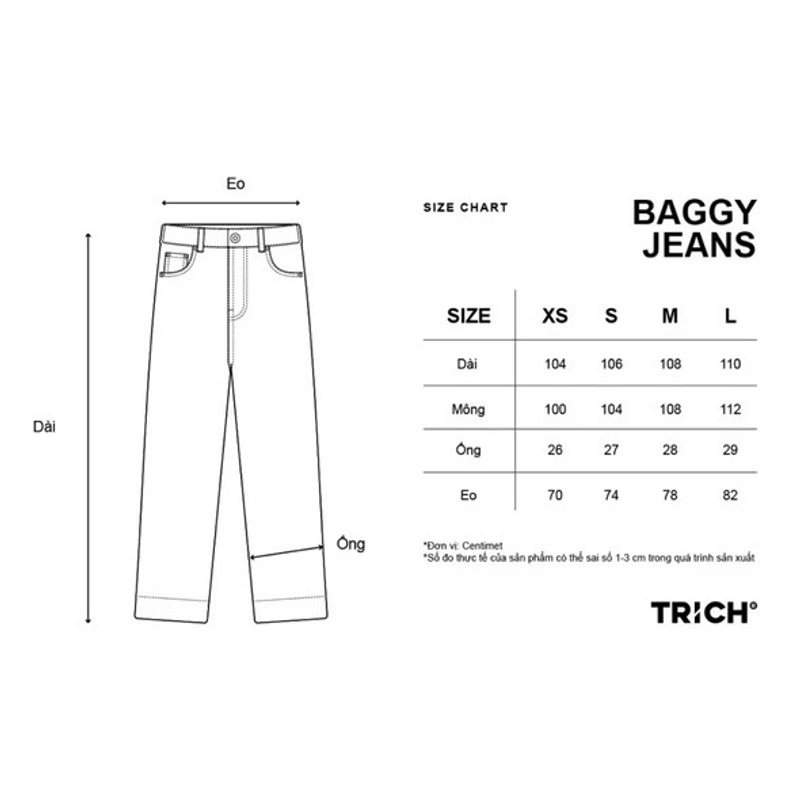 Quần TRICH wash TRICHCLUB, size L, cond 9/10 425438
