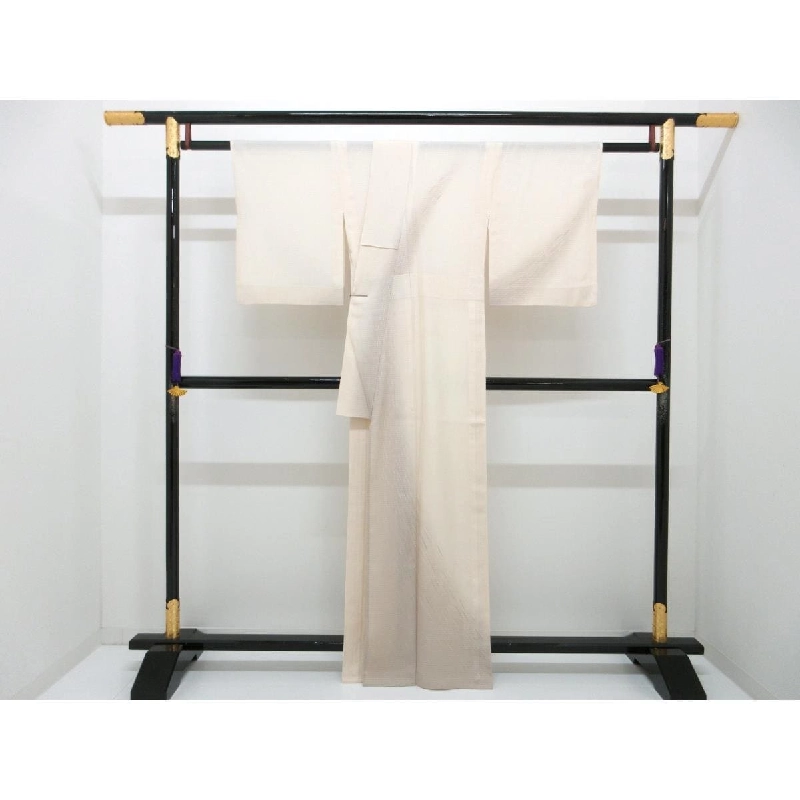 Áo kimono đơn lớp họa tiết vải lụa thêu chế tác Yuzen - Hàng hiệu Authentic 882947