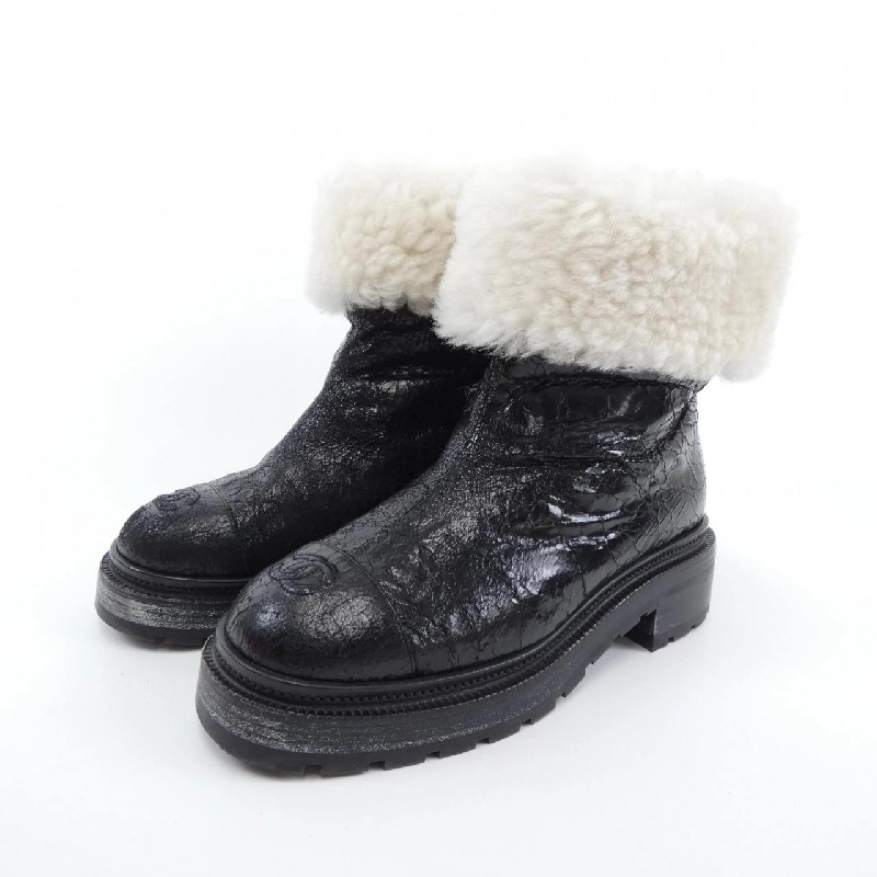 【Khuyến mãi】Giày bốt CHANEL 665067