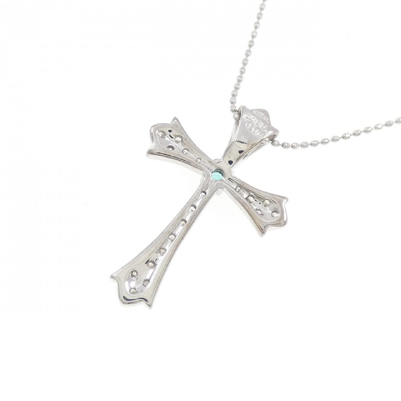 K18WG Nhẫn Đá Paraiba 0.06CT - Hàng hiệu Chính hãng 856321