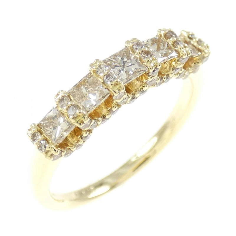 Nhẫn kim cương K18YG 0.70CT 670857