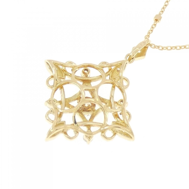 Dây chuyền kim cương K18YG 0.20CT - Hàng hiệu Chính hãng 862474