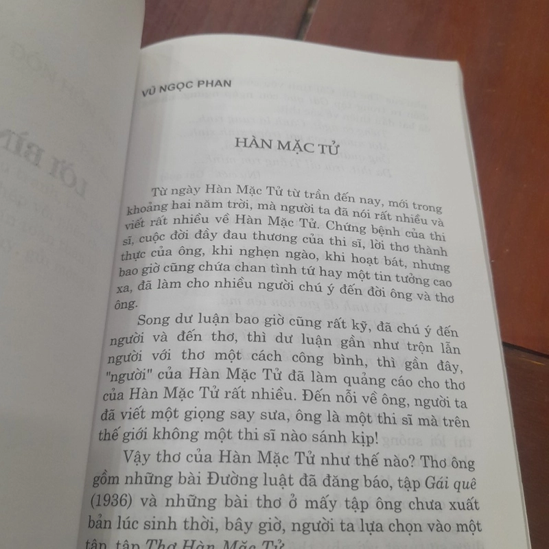 HÀN MẶC TỬ, Tác phẩm và Lời bình 453765