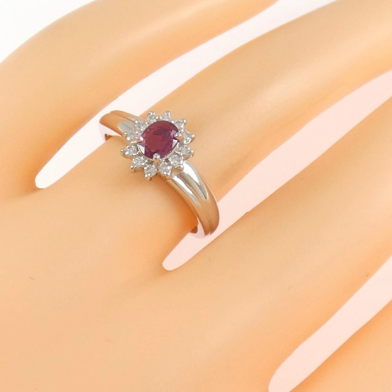 Nhẫn Ruby PT850 0.35CT - Hàng hiệu Chính hãng 850332
