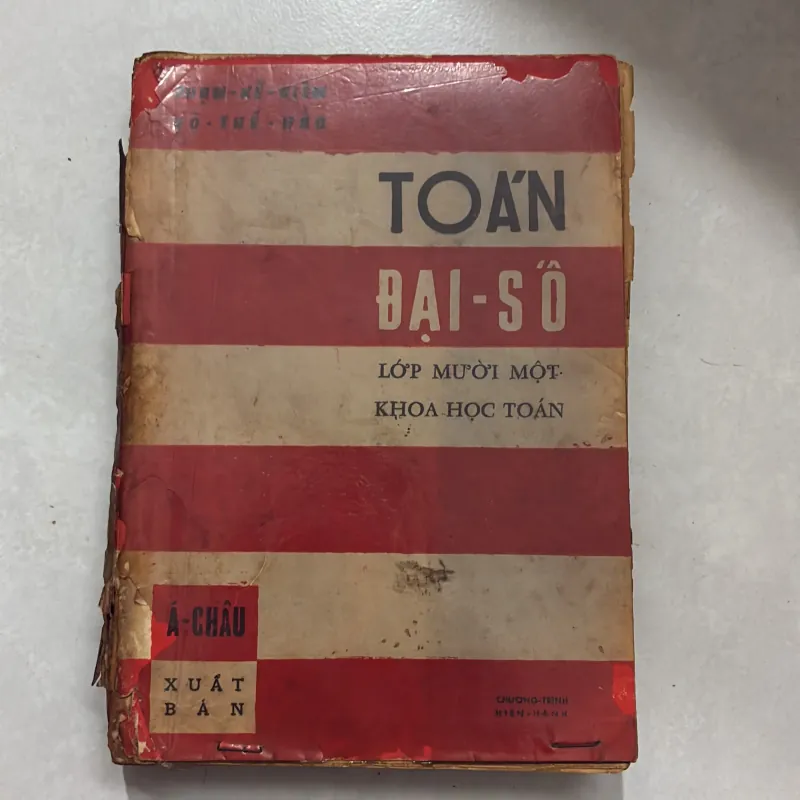 Toán đại số 11 - Võ Thế Hào (sách trước 75) 763191