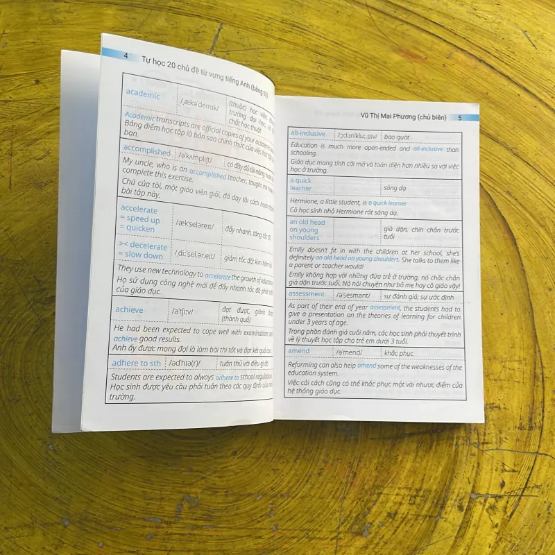 COMBO TỰ HỌC 20 CHỦ ĐỀ TỪ VỰNG TIẾNG ANH - BẢNG TỪ & LUYỆN TẬP 973713