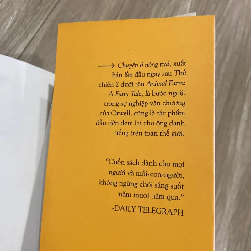 CHUYỆN Ở NÔNG TRẠI, GEORGE ORWELL 1029003