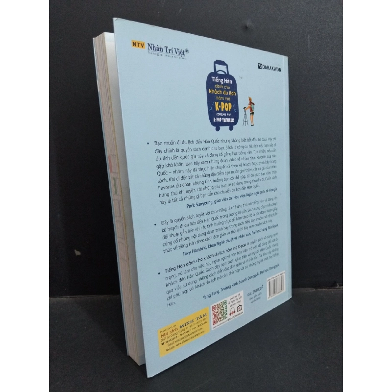 Tiếng hàn dành cho khách du lịch hâm mộ K-POP mới 80% trang bìa có chữ 2019 HCM0612 Ahn Yongjun HỌC NGOẠI NGỮ 918806