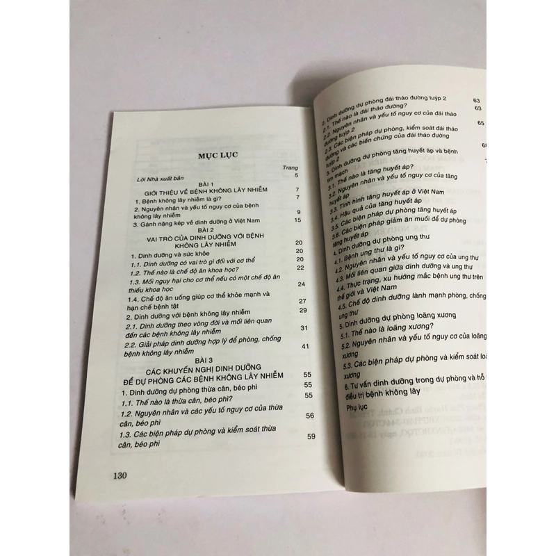 DINH DƯỠNG THỰC HÀNH DỰ PHÒNG MỘT SỐ BỆNH KHÔNG LÂY NHIỄM  529766