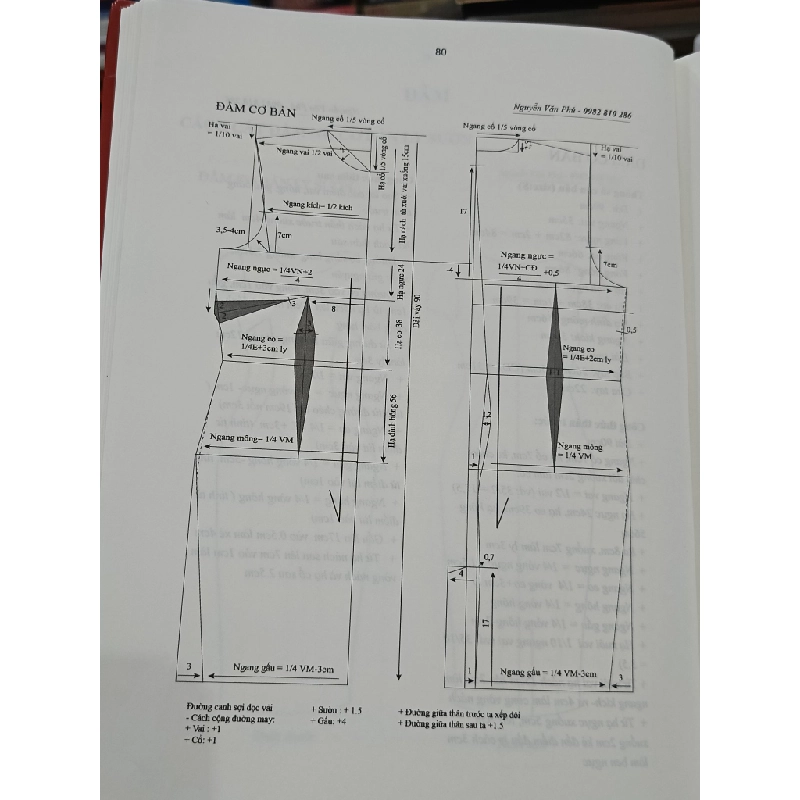Giáo trình cắt may toàn tập: Cắt may cao cấp form Sài Gòn (Ren-Rich) - Nguyễn Văn Phú 548595