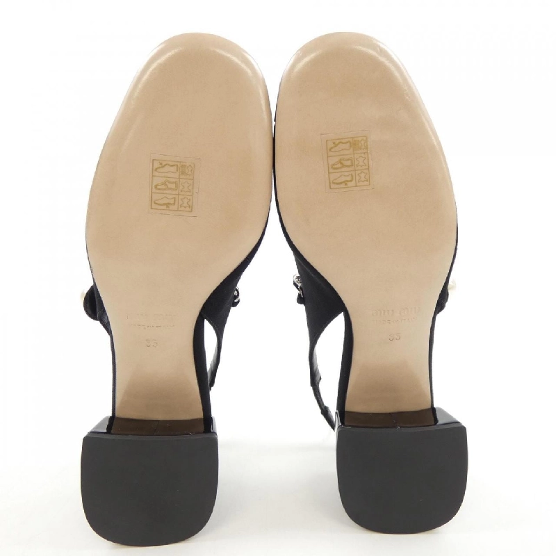 【Mã giảm giá】Giày cao gót MIU MIU 661875