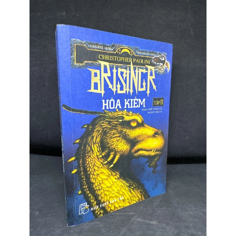 [Phiên Chợ Sách Cũ] Brisingr Hỏa Kiếm (Bìa Xanh), Tập 2 - Christopher Paolini, 2013 S2511 SBM - VĂN HỌC - SBM2911-96 921544