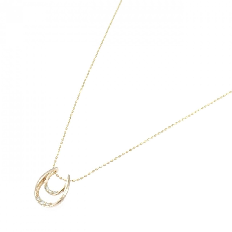 K18PG Dây chuyền kim cương 0.06CT - Hàng hiệu Chính hãng 860658