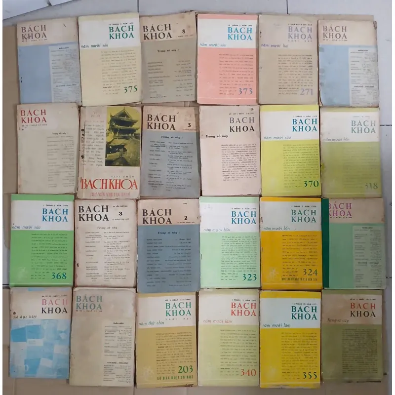 TẠP CHÍ BÁCH KHOA (24 SỐ) 1010889