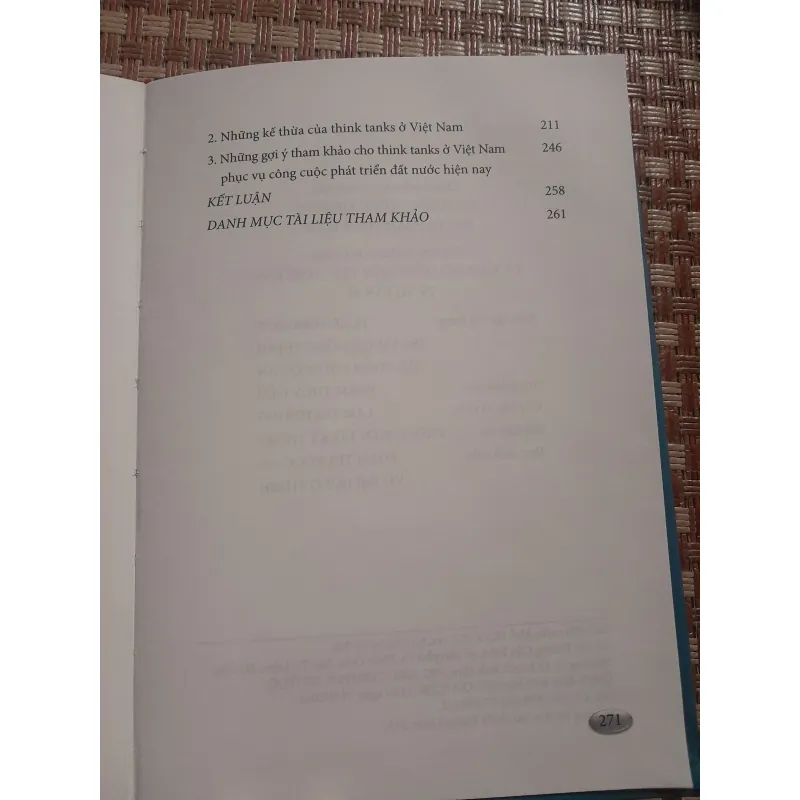 THINK TANKS TRONG ĐỜI SỐNG CHÍNH TRỊ HOA KỲ... 755841