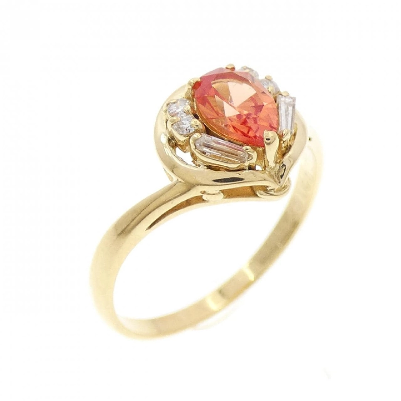 Nhẫn Sapphire tổng hợp 0.49CT - Hàng hiệu Authentic 837726