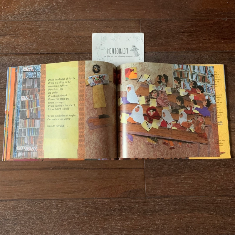 Sách tranh tiếng anh Listen to the Wind: The Story of Dr. Greg and Three Cups of Tea, Used 479275