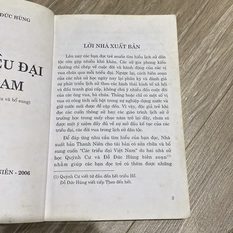 CÁC TRIỀU ĐẠI VIỆT NAM (XB 2006) 597869