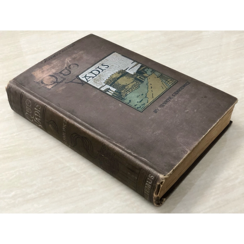 QUO VADIS - Henryk Sienkiewicz - 1897 - sách cổ  462032