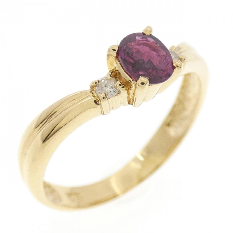 Nhẫn ruby K18YG 666377