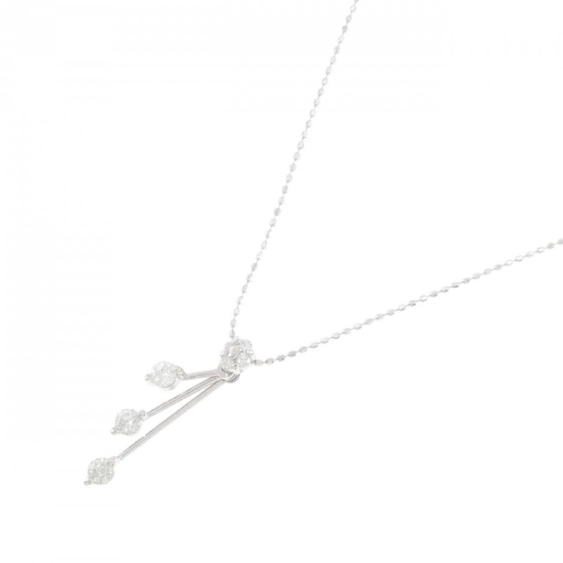 K14WG Dây chuyền kim cương 0.33CT - Hàng hiệu Chính hãng 858634