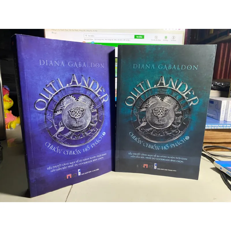 [Phiên Chợ Sách Cũ] Outlander - Chuồn Chuồn Hổ Phách (Bộ 2 Cuốn) - Tiểu Thuyết - Diana Gabaldon 0506 467798