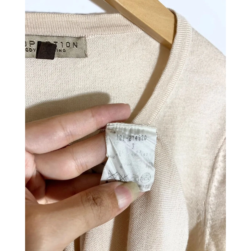 Áo Cardigan Mongtoghi Hiệu Nhật Nhà Proportion Size S M
 443521