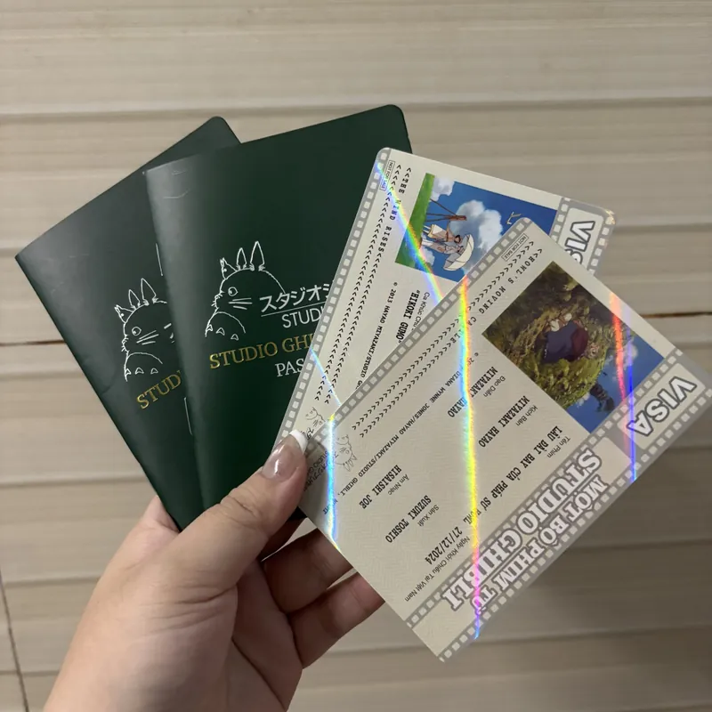 PASSPORT + VISA GHIBI 598255