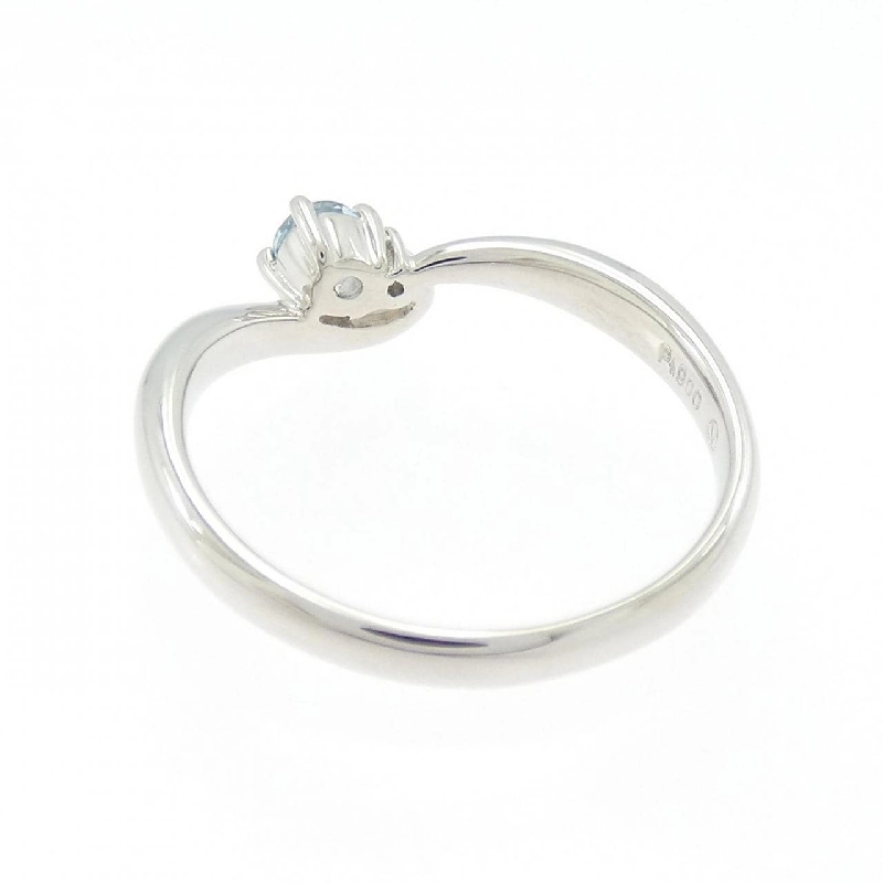 Nhẫn Aquamarine PT900 666583