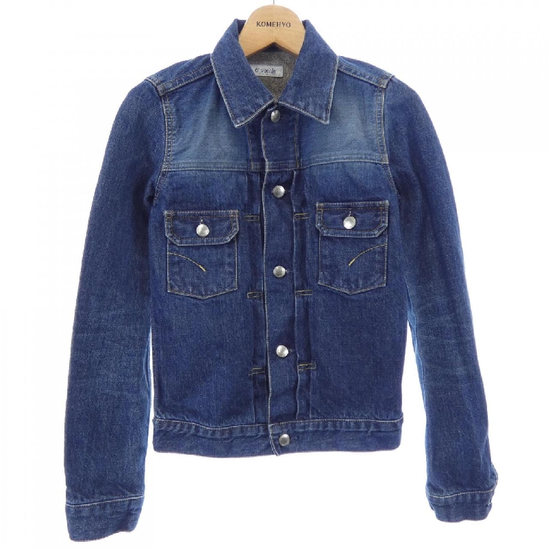 6°VOCALE Áo khoác denim - Hàng hiệu Authentic 819275
