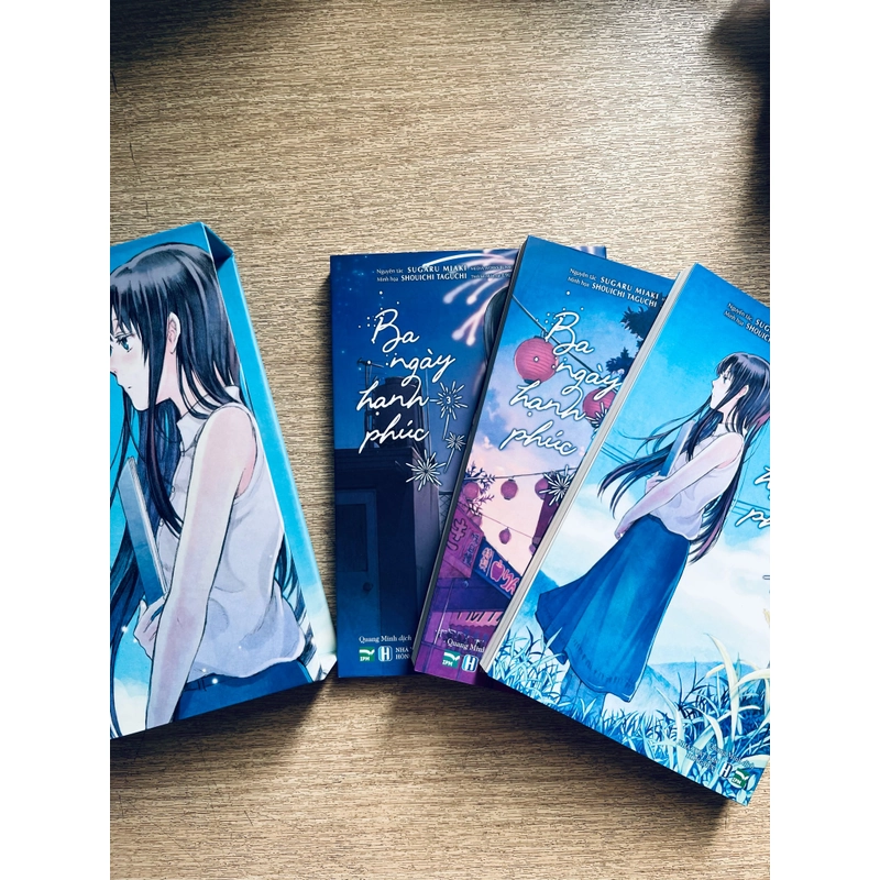 Sách - Ba Ngày Hạnh Phúc (Boxset Manga 3 Tập) 462937