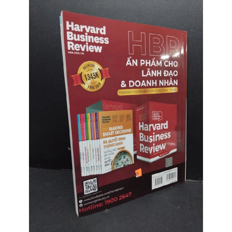 [Phiên Chợ Sách Cũ] Ra quyết định thông minh - Harvard Business Review 2019 2303 426515