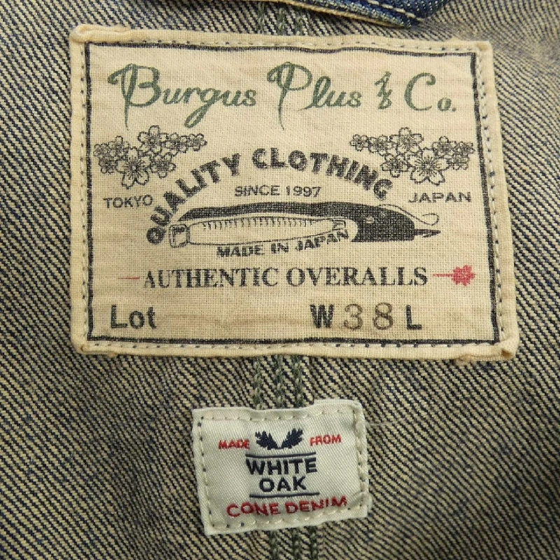 Áo khoác denim BURGUS PLUS - Hàng hiệu Authentic 889686