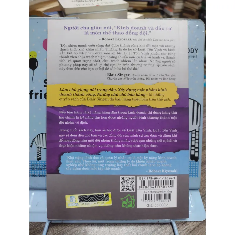 Sách - Xây dựng một nhóm kinh doanh thành công - Blair Singer 605890
