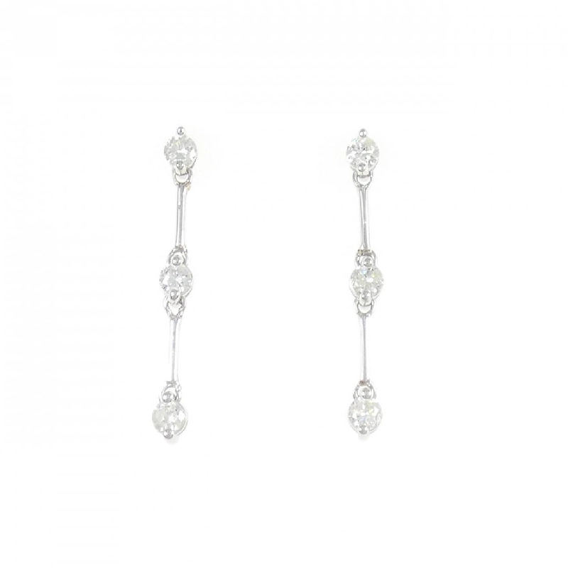 K18WG Bông tai kim cương 0.50CT - Hàng hiệu Chính hãng 867384